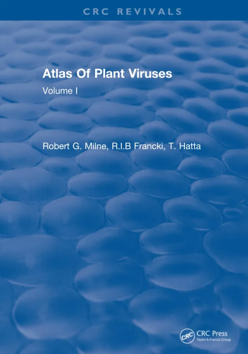 Atlas of Plant Viruses, Volume 1