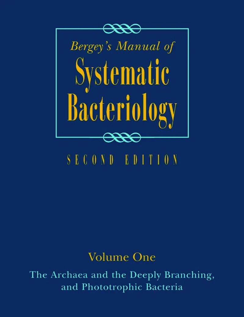 Bergey’s Manual of Systematic Bacteriology, Volume 1