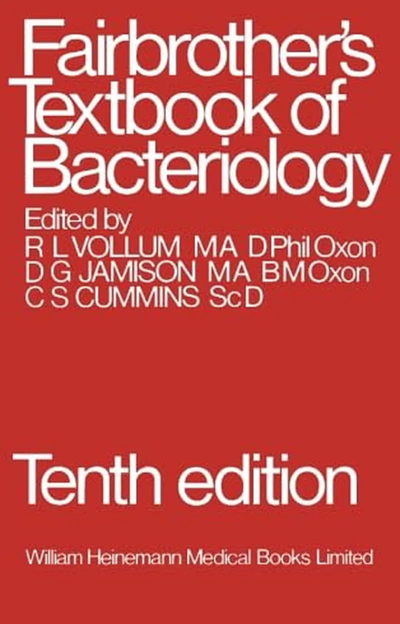 Fairbrother's Textbook of Bacteriology, 10th Edition