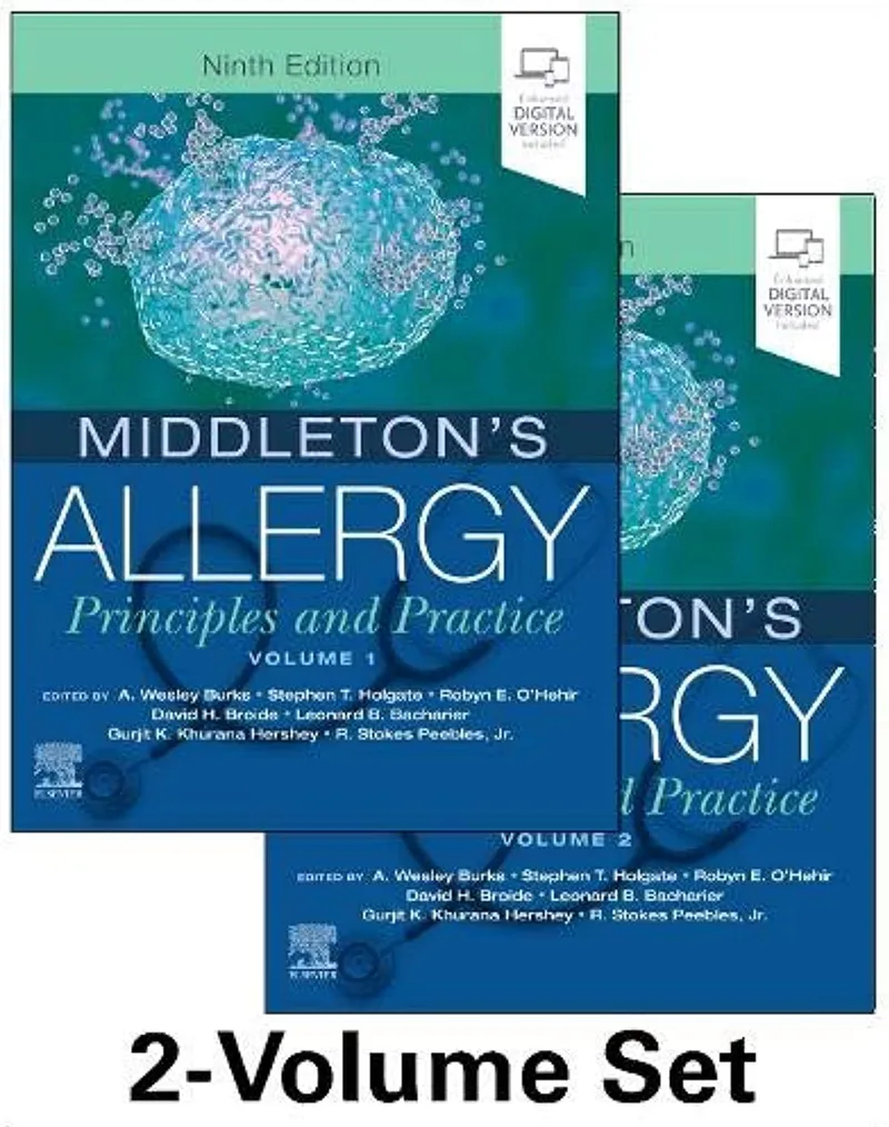 Middletons Allergy 2-Volume Set: Principles and Practice , 9th Edition