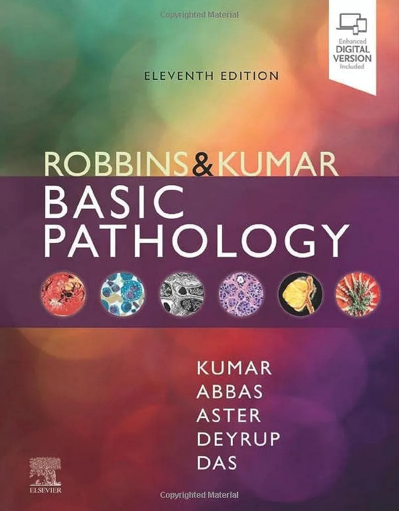 Robbins & Kumar Basic Pathology (Robbins Pathology), 11th Edition