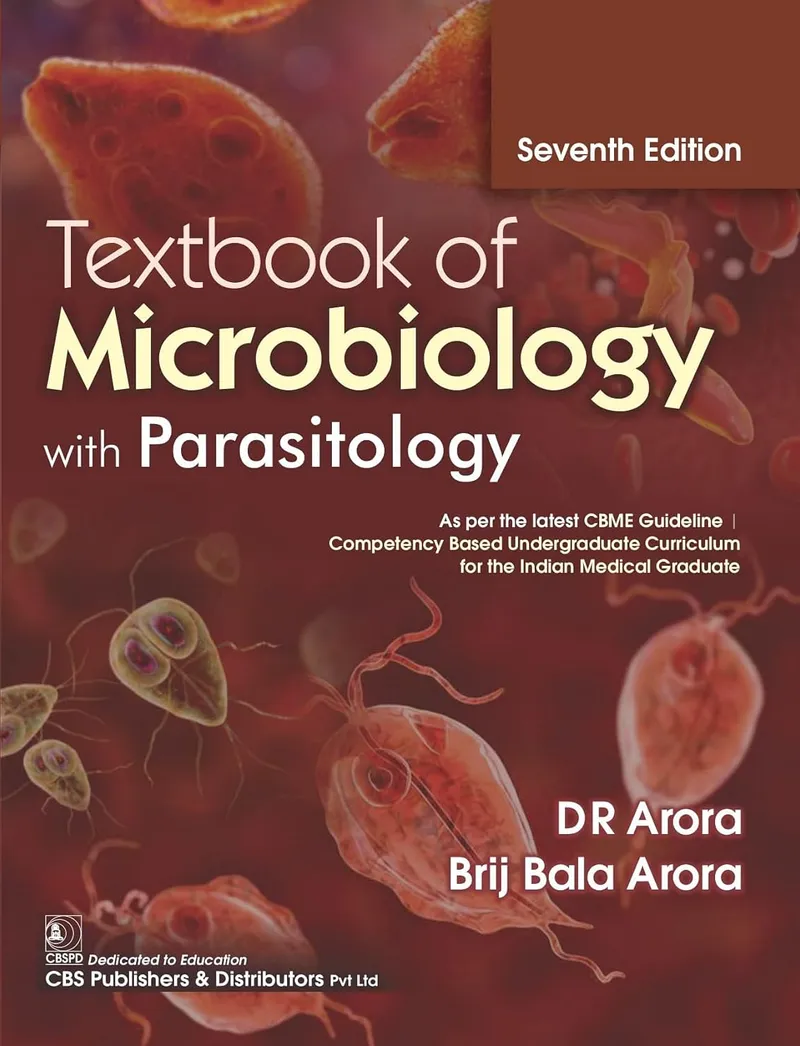Textbook of Microbiology with Parasitology, 7th Edition