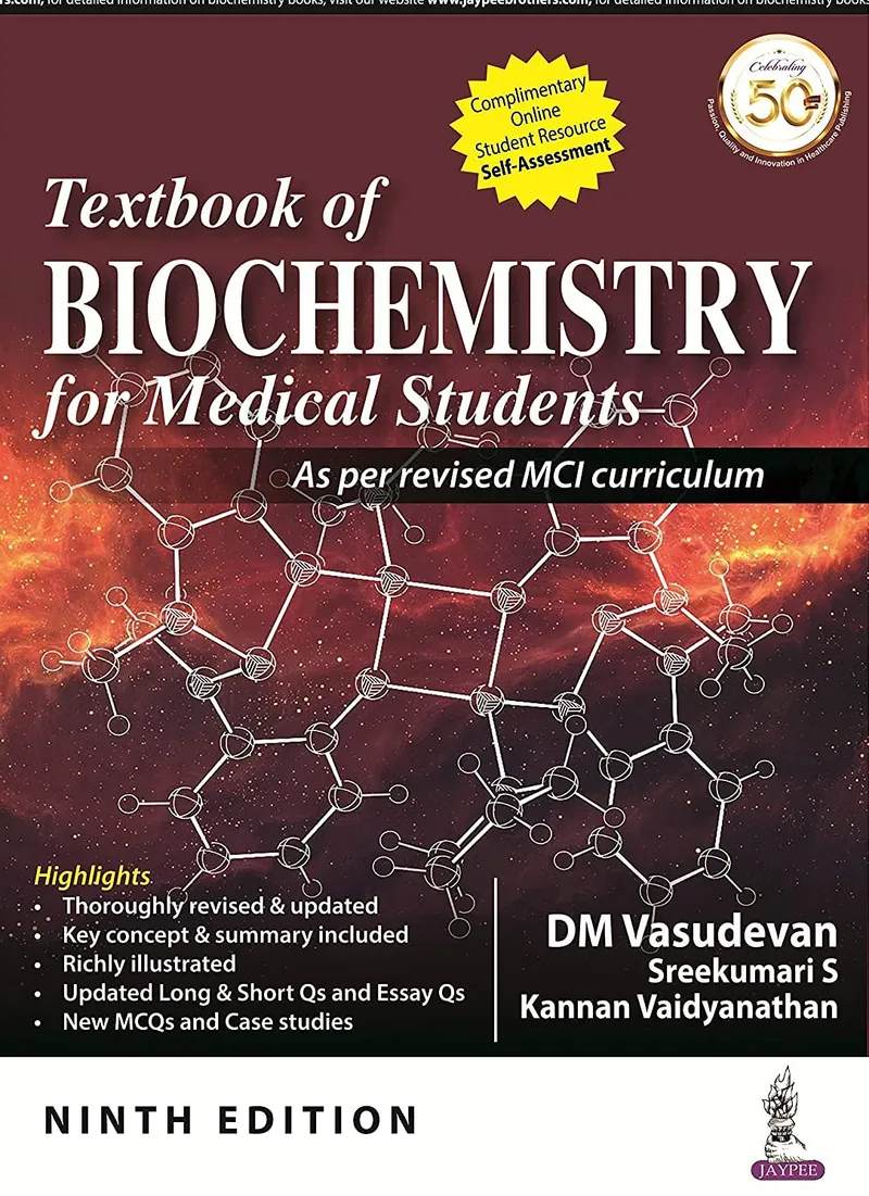 Textbook of Biochemistry for Medical Students, 9th Edition